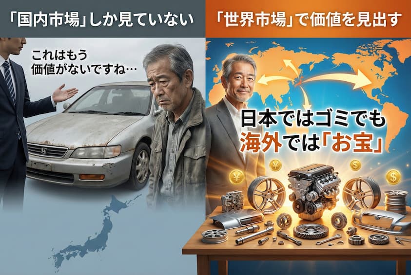 海外市場への輸出イメージ